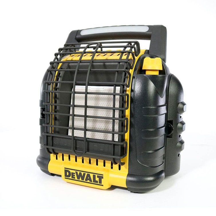 DeWalt 12000 BTU Propane High Efficiency Compact Space Heater with